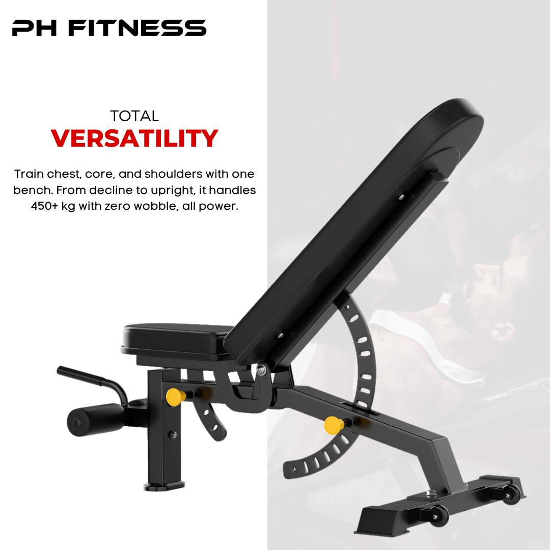 Verstelbare Trainingsbank – Incline & Decline