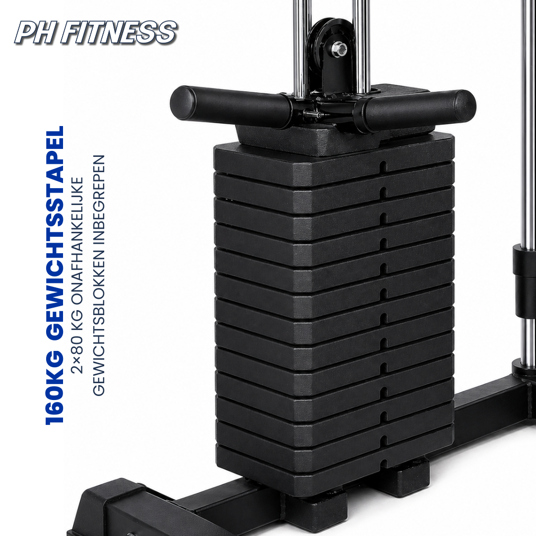 Premium Series Power Rack - 160KG Weight Stack