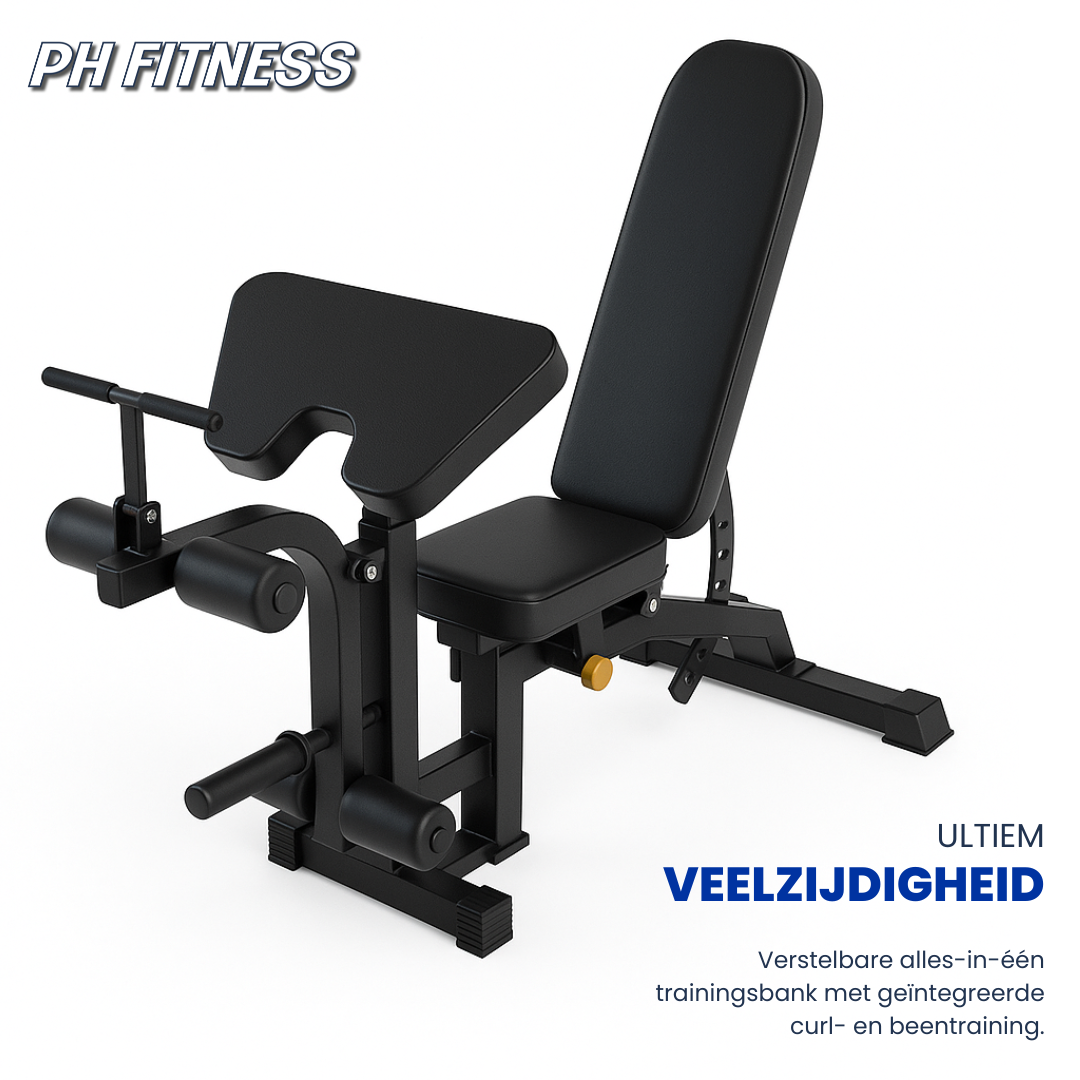 PRO530-2 Verstellbare Hantelbank - mit Anbauoption