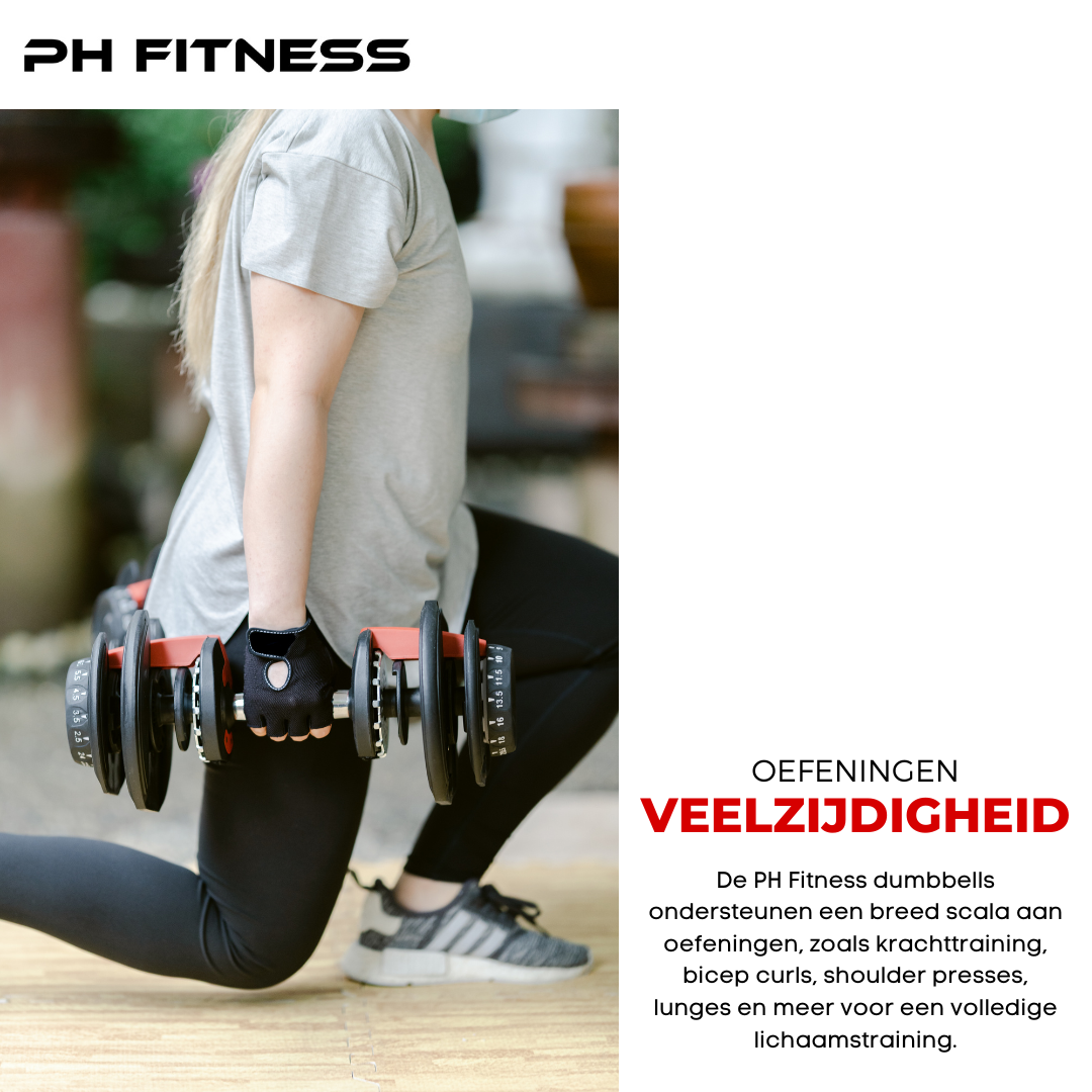 Verstellbares Hantelset 24 kg