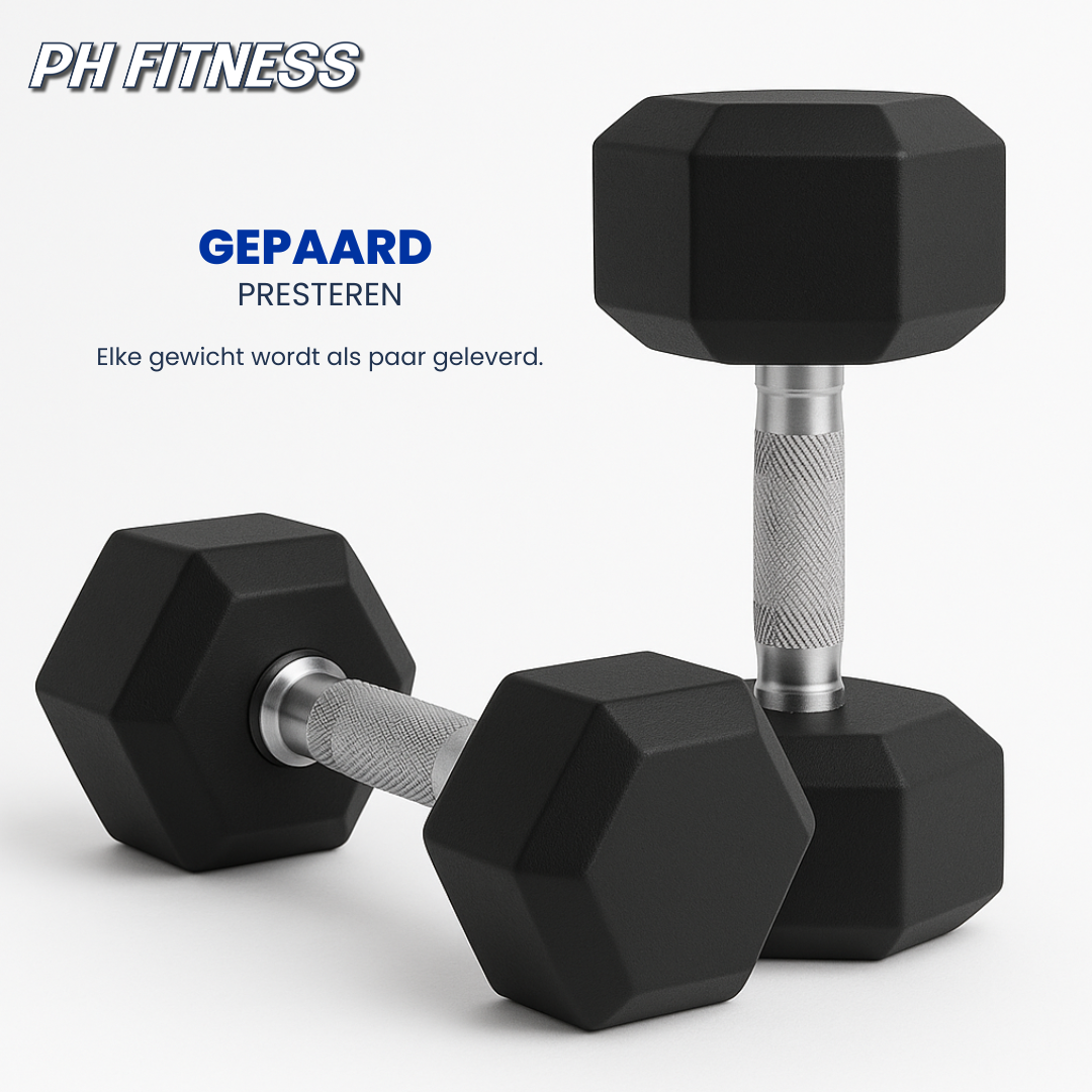 Hexa Hantel-Sets - 2,5-kg-Schritte