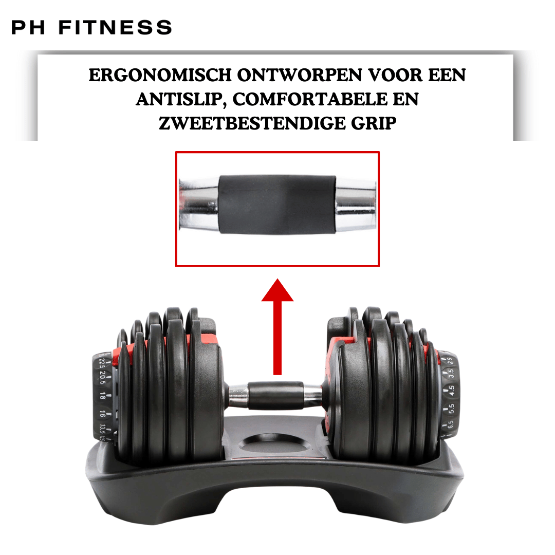 Verstellbares Hantelset 24 kg