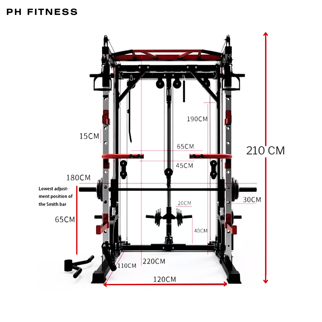 Power Rack met Smith Machine