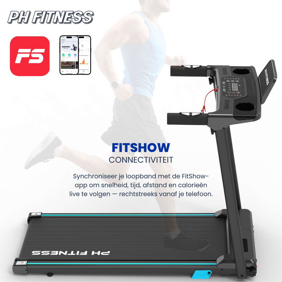 SmartRun Loopband 12km/h Incline tot 12%