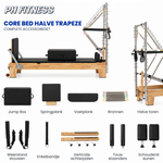 Komplettes Zubehörset des Holz-Reformers mit Half Trapeze Tower