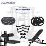 PH Fitness All-in-One Power Rack mit Smith-Maschine und 160 kg Gewichtsblöcken – Produktbild 9