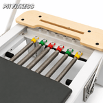 Sechs verstellbare Federn des Aluminium-Pilates-Reformers