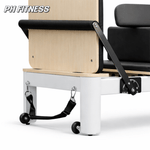 Verstellbare Fußstange und Transportrollen des Pilates Reformers aus Aluminium