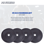Bumper Plate Olympic Multi Sets - Physical Sports Group B.V.