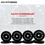Bumper Plates PH Fitness Voordeelset - PH Fitness