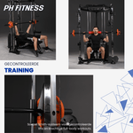 Corner Cable Crossover Smith Machine - 160KG Weight Stack - Physical Sports Group B.V.