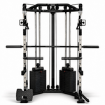 PH Fitness Eck-Smith-Maschine mit dualem Kabelsystem und 2 × 80 kg Gewichtsblöcken – Vorderansicht