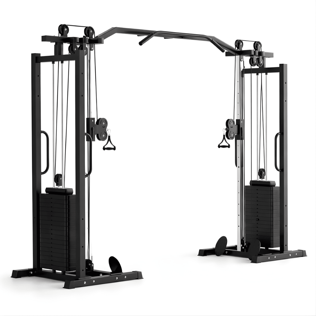 PH Fitness Dual Cable Crossover Functional Trainer mit zwei 100-kg-Gewichtsblöcken – Produktbild 1
