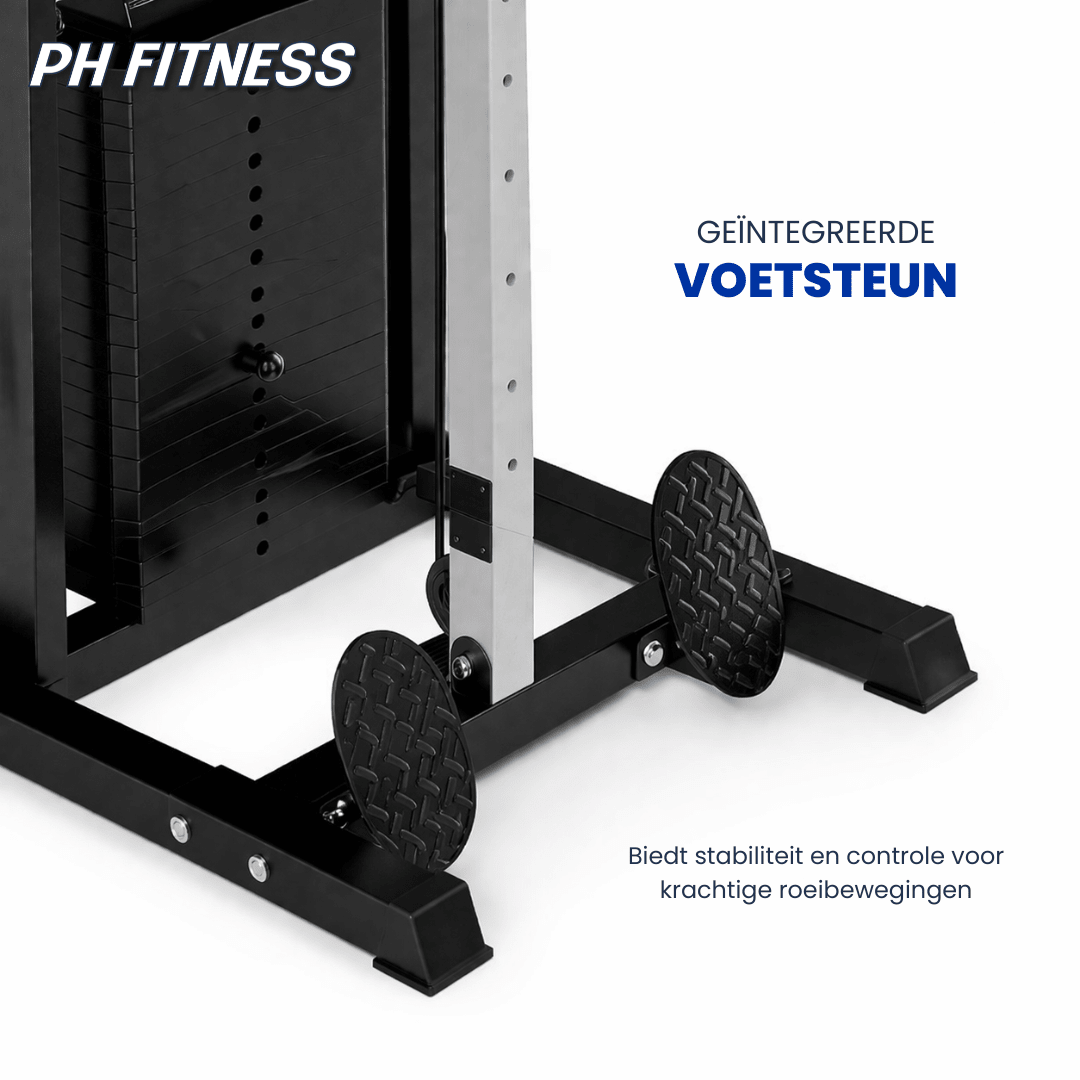 PH Fitness Dual Cable Crossover Functional Trainer mit zwei 100-kg-Gewichtsblöcken – Produktbild 9