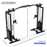 PH Fitness Dual Cable Crossover Functional Trainer mit zwei 100-kg-Gewichtsblöcken – Produktbild 3