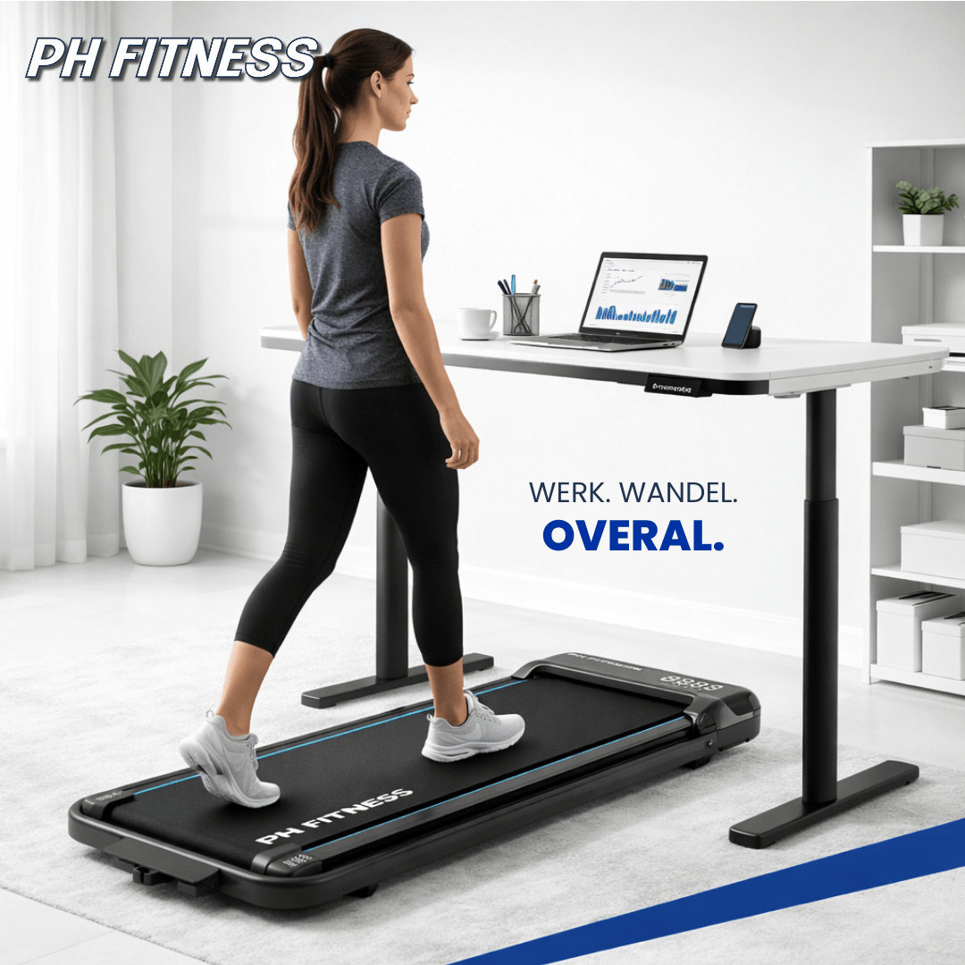 Fitrunner Loopband 10km/h Incline tot 12% - PH Fitness