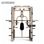 PH Fitness Fusion X Pro Rack mit Smith-Maschine und integriertem Sitz – Vorderansicht