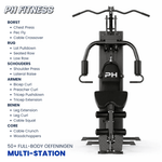 PH Fitness Heavy Duty Functional Trainer mit 100-kg-Gewichtsblock – Produktbild 4