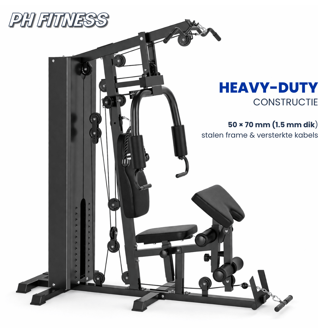 PH Fitness Heavy Duty Functional Trainer mit 100-kg-Gewichtsblock – Produktbild 2