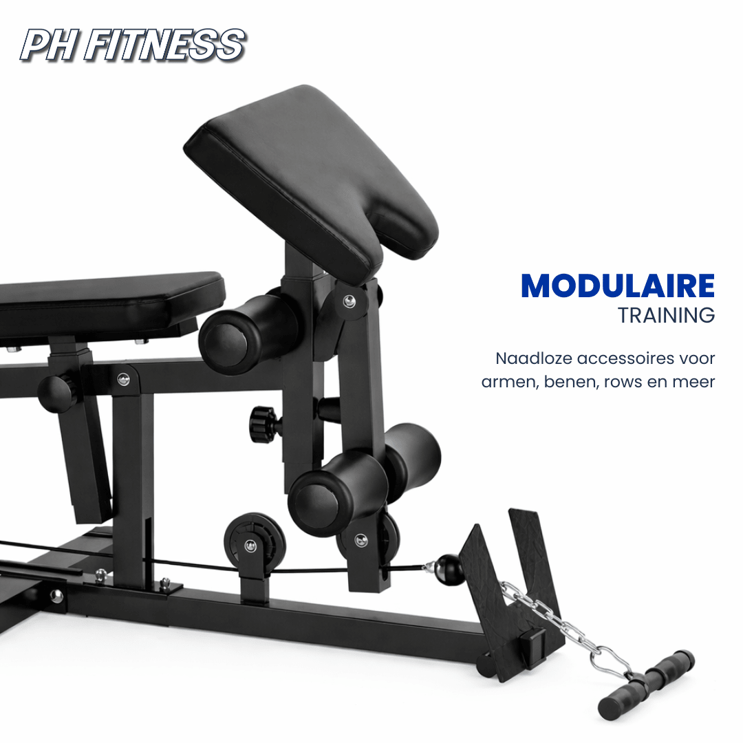 PH Fitness Heavy Duty Functional Trainer mit 100-kg-Gewichtsblock – Produktbild 6