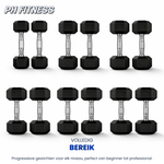 Hexa Dumbbell Set - 2.5 t/m 15KG met Dumbbell Rack - Physical Sports Group B.V.