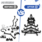 Kabel Accessoire Rek A - Frame – Professioneel Opbergrek voor Kabel Attachments, Lat Bars, Tricep Ropes & Fitness Accessoires - PH Fitness