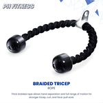 Kabel Accessoire Set 7 - Delig – Complete Cable Attachment Kit voor Home Gym, Krachttraining, Lat Pulldown, Triceps & Full Body Training - PH Fitness