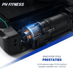 Motor des PH Fitness LB-600 Laufbands mit 1,5 PS Dauerleistung und 1–10 km/h