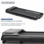 PH Fitness LB-600 flach zusammengeklappt zum einfachen Transportieren und Verstauen