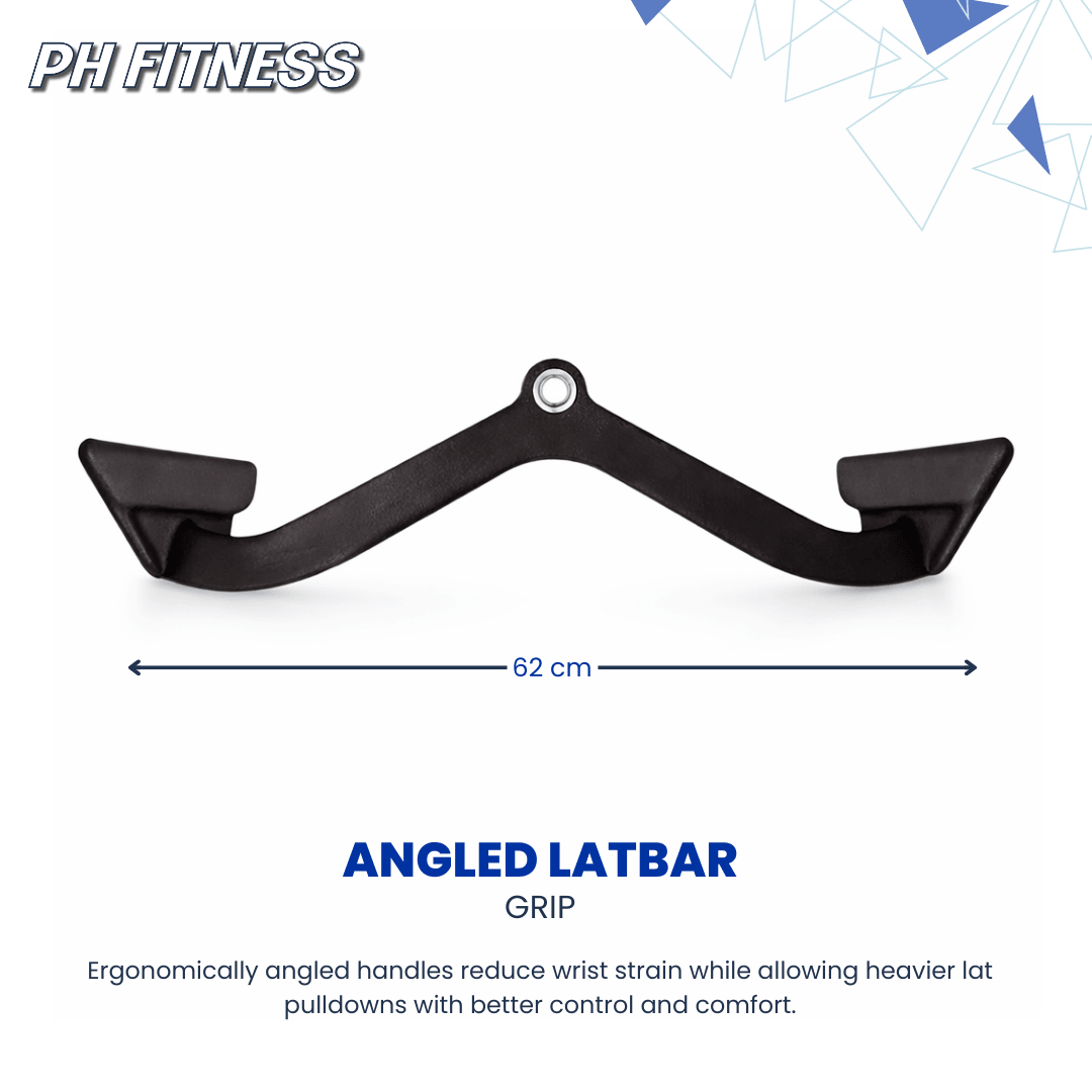 Multi Grip Kabelgreep Set 7 - Delig – Lat Pulldown & Row Attachments – Professionele Kabelmachine Handgrepen voor Rugtraining & Fitness - PH Fitness