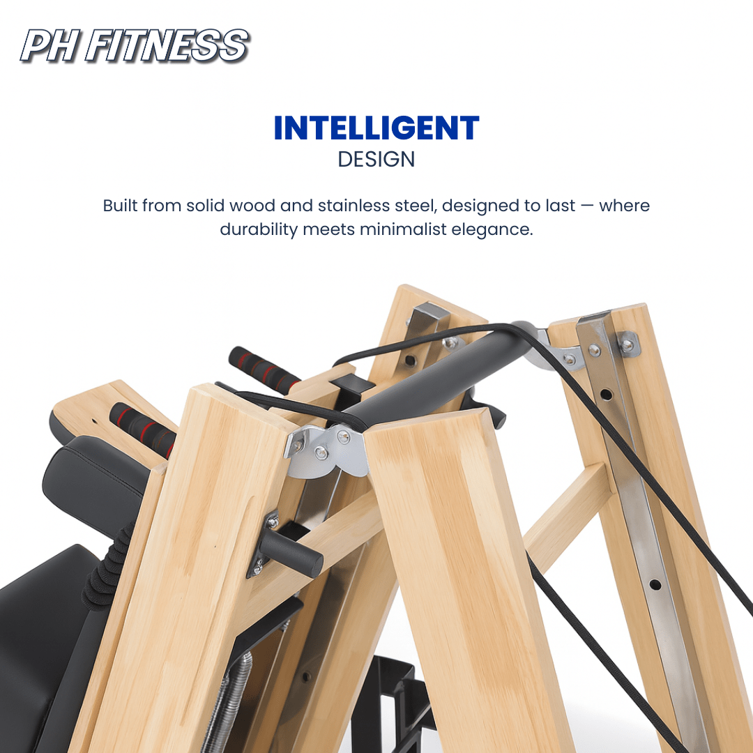 Klappbarer Pilates-Reformer – PH Fitness