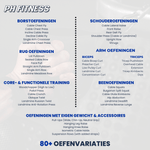Übersicht über mehr als 80 Übungsvarianten mit dem PH Fitness V-Frame Cable Crossover