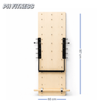 Maßzeichnung des PH Fitness Pilates-Wandtrainers