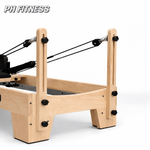 Verstellbare Seilzugstangen des Pilates-Reformers aus Holz